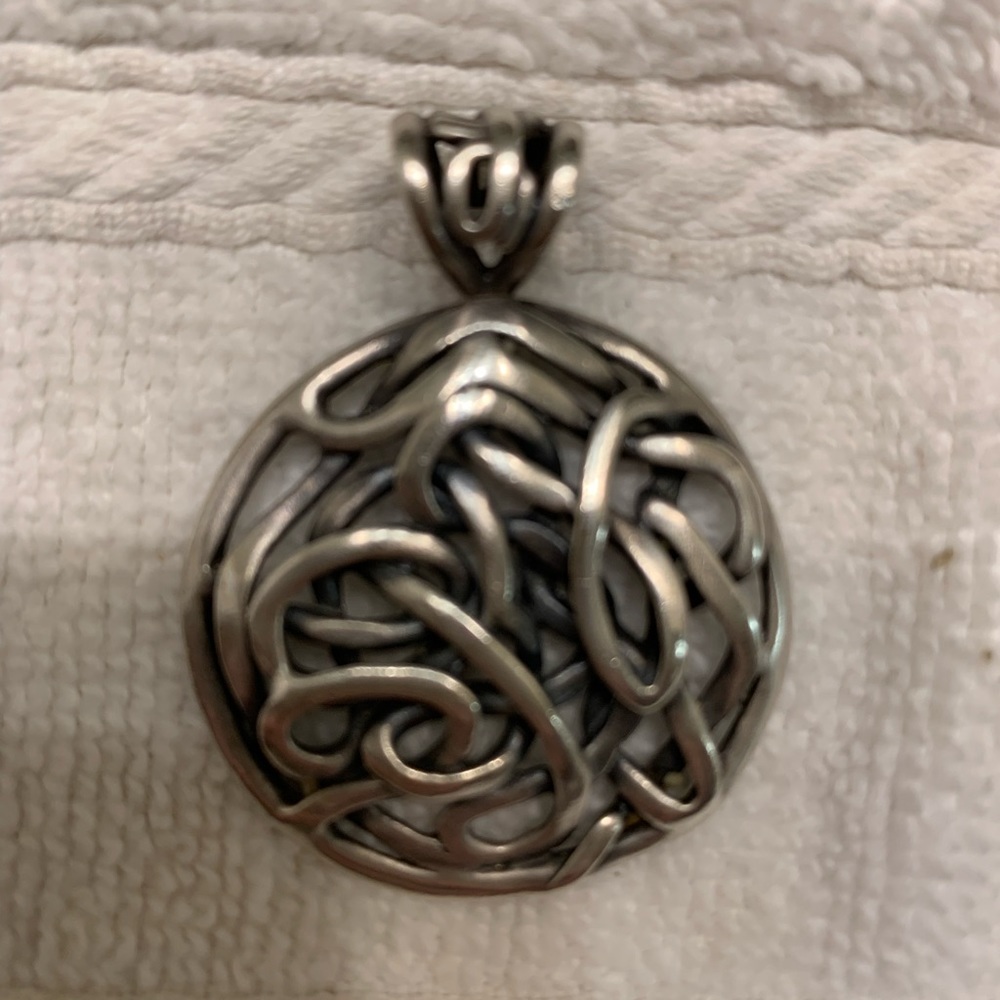 Vintage RARE Sterling Silpada Brutalist Pendant